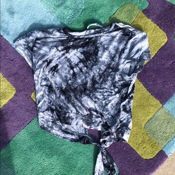 tie dye soft crop top - Picture 1 of 1